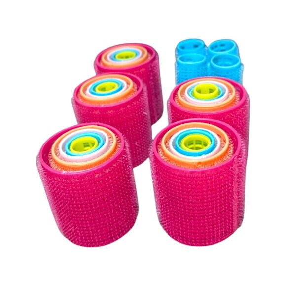 Conair Voluminous Curls Self-Grip Rollers 29pc Set w/Case - Multi Color - Picture 6 of 7